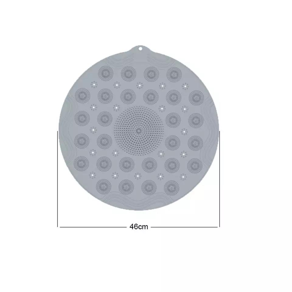 Silicone bath mat