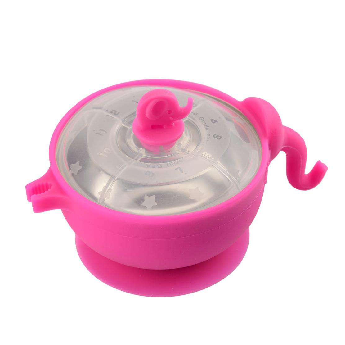 Silicone baby bowl