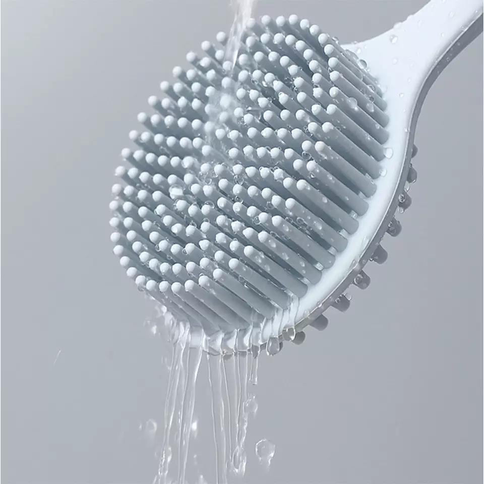 silicone shower brush