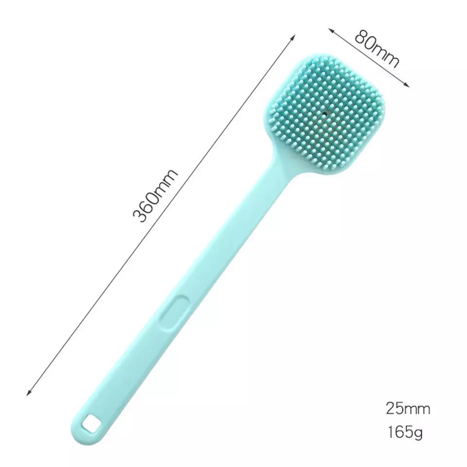 Silicone shower brush