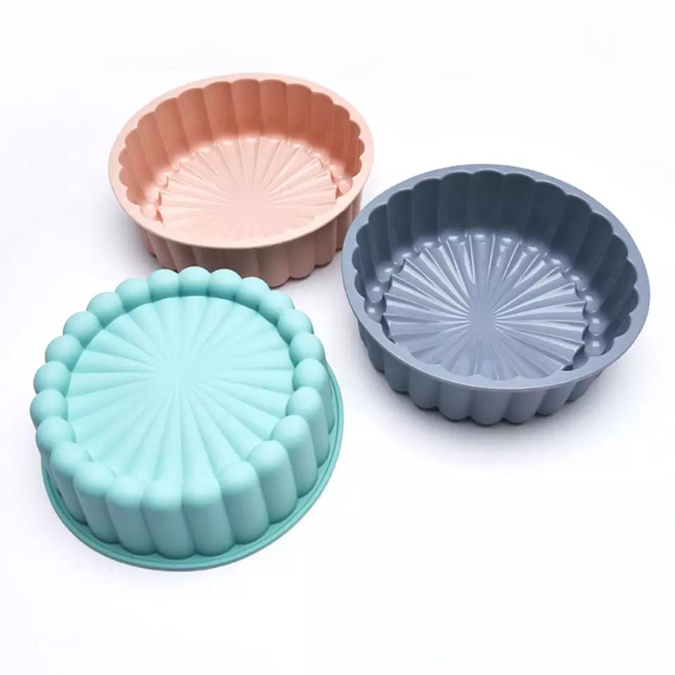 Cross-border Hot Deals Spot Wholesale Sun Flower Shaped Silicone Mold For Baking Cake Decorating
